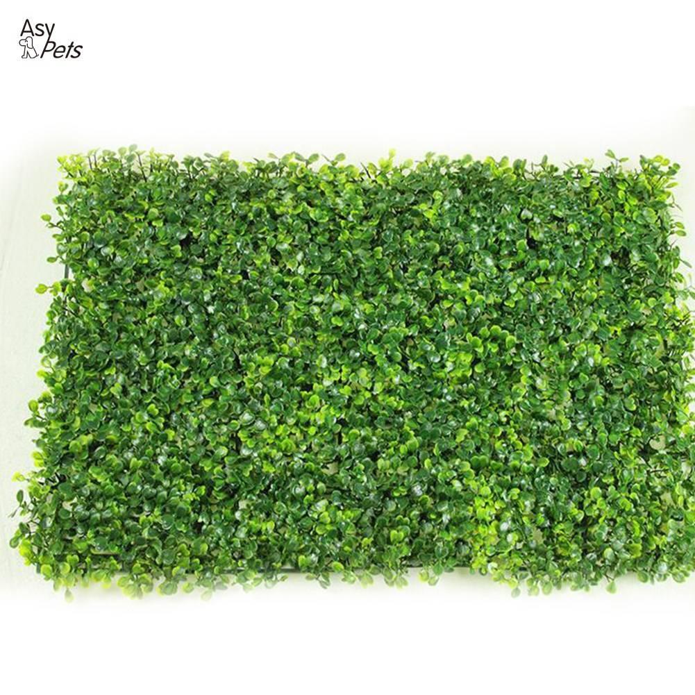 

AsyPets Artificial Plastic Milan Grass Plants Wall Lawns as Hanging Greenery Decoration-25, Light green