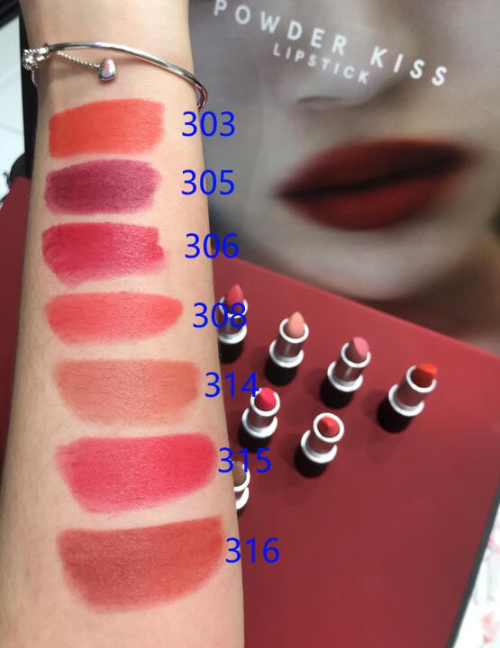 

Aluminum Tube Frosted Lipstick Powder Kiss Lipstick Matte Retro Lipsticks 8 Colors 305 308 314 315 316# DEVOTED TO CHILI Drop Shipping, 316