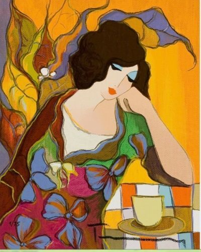 

Itzchak Tarkay Lovely Maria Home Decor Handcrafts /HD Print Oil Painting On Canvas Wall Art Canvas Pictures 19