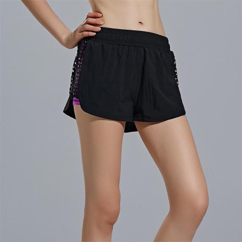 

CKAHSBI Yoga Shorts Sports Clothes Women Sporting Running Shorts Fitness Yoga Short Running Fitness Pantalones Mujer Hot Sale, Q239 purple