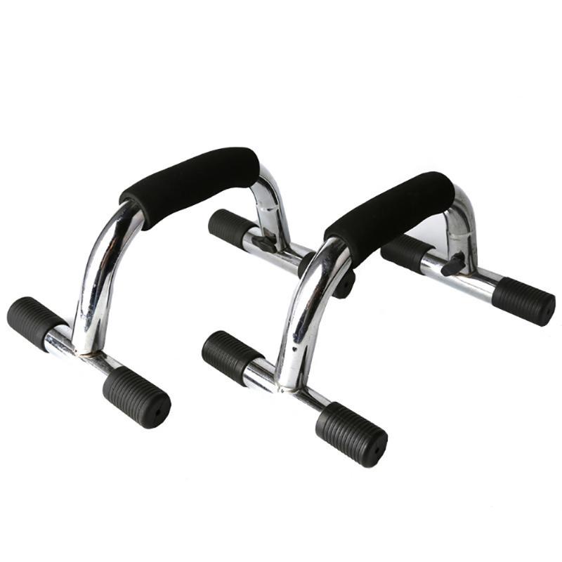 

Chromed Metal Detachable Push Up Bar Push-Ups Stands Bars Strengthen Arm Chest Muscles Traning Device Push-Ups Support