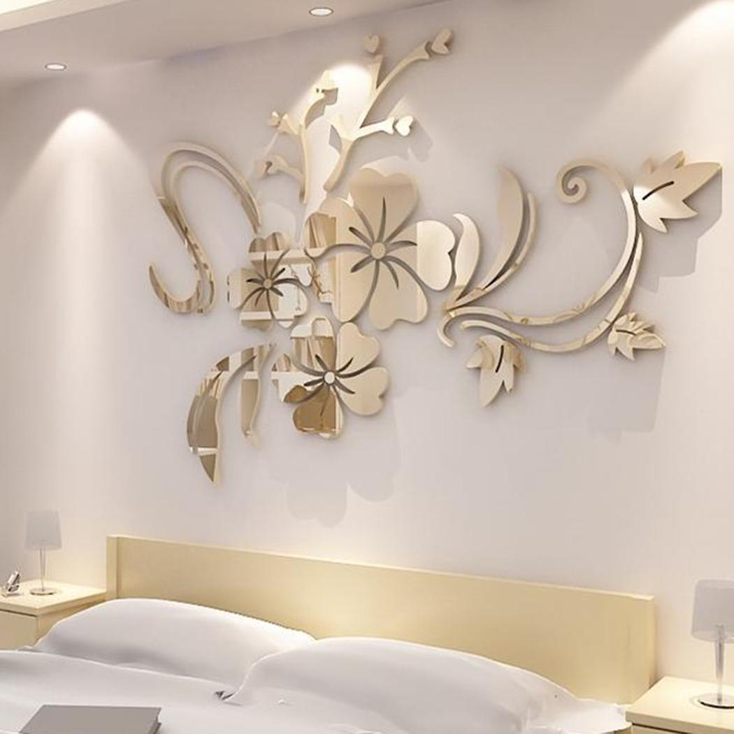 Amovible Fleur Maison Chambre Murale Décor Art Vinyle Décalque À faire soi-même Wall Sticker AFG