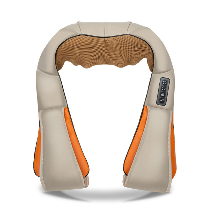 

Household Drivers Use Gadgets Full Body Massager U-Shaped Electric Acupressure Back Neck Shoulder Heating Kneading Essential For Car Health Care