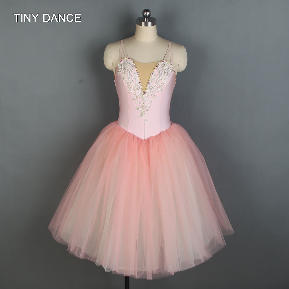 

Stage Wear Arrival Of Girls And Women Romantic Tutu Skirt Spandex Bodice With Layers Soft Tulle Tutus Ballet Dance Dress 19834, Pink