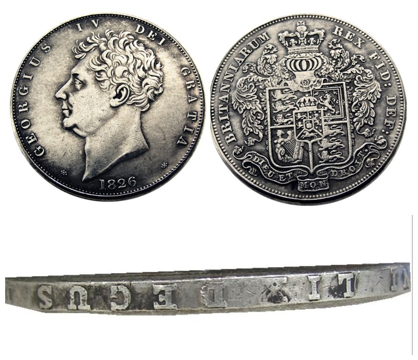 

Great Britain George IV 1826 one Crown Copy Coin home decoration accessories