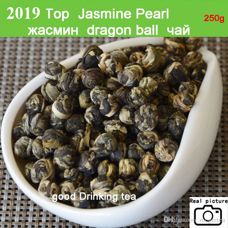 

[mcgretea]2021 Promotion ! 250g superior Jasmine Flower Tea Premium Jasmine Dragon Pearl Tea Health Care Green Wholesale Chinese Tea