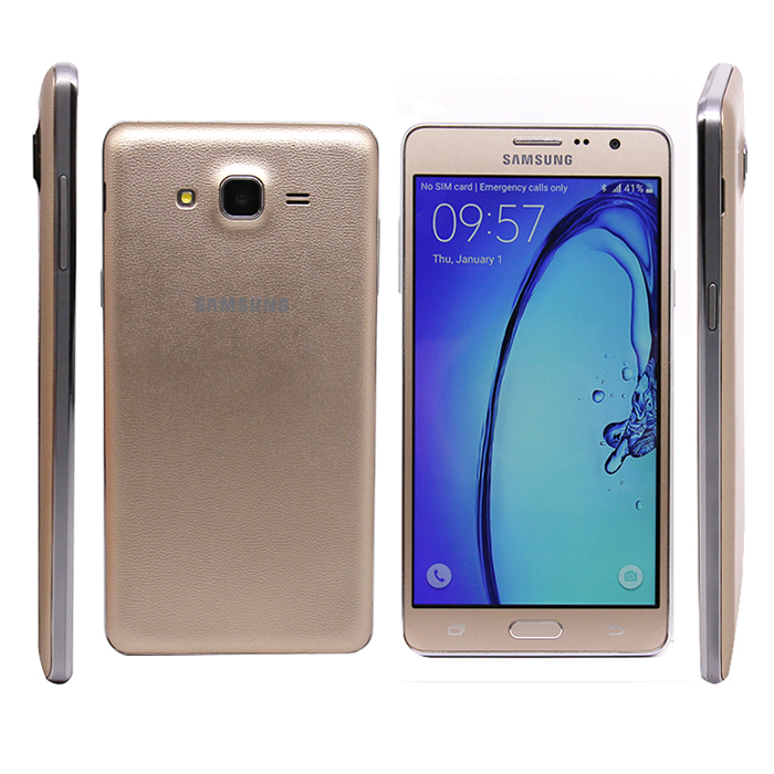 

Original Refurbished Samsung Galaxy On7 G6000 4G LTE Dual SIM Cell Phone 5.5'' inch Android 5.1 Quad Core ROM 8GB/16GB, Black