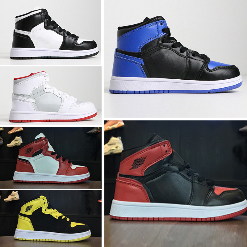 

Jointly Signed High OG 1s Kids Basketball shoes Chicago 1 Infant Boy Girl Sneaker Toddlers Born Baby Trainers Children footwear, Standard size