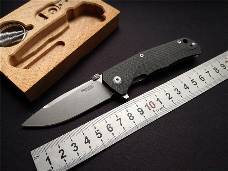 

2017 Lionsteel TRE M390 Tactical Folding Knife 60HRC M390 Carbon Fiber Handle Molletta Camping Hunting Survival Pocket Gift EDC Knife