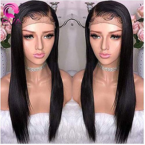 

Transparent Invisible Lace Front Wig Straight 360 full natural wigs 150% HD thin film laces frontal pre plucked, Natural color