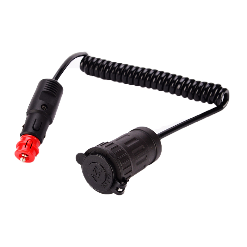 

12-24V Automotive EU US Plug Smoke Cigarette Lighter Socket Adapter