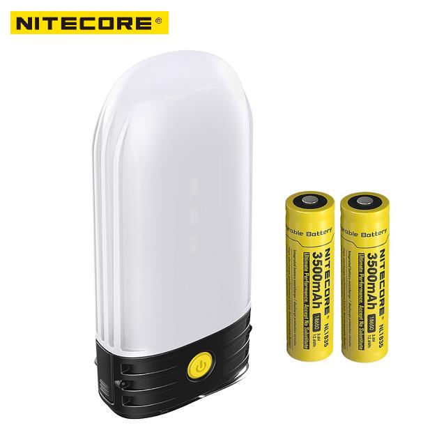 

NITECORE LR50 Rechargeable Camping Lantern & Power Bank 9x High CRI LEDs 250 Lumens Uses 2x18650 or 4xCR123A batteries