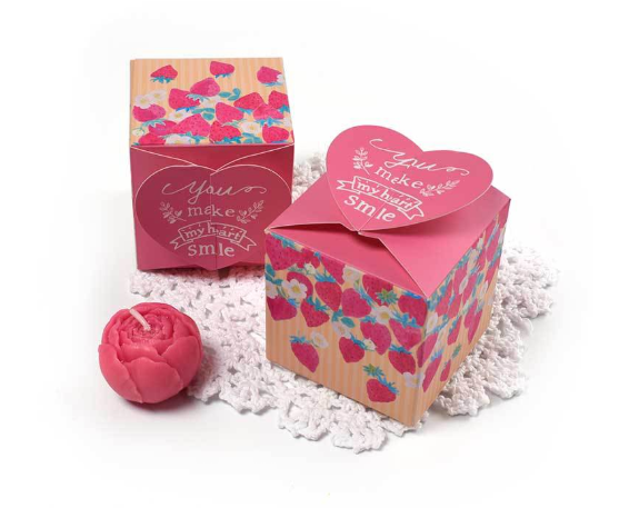 

10pcs Strawberry Bear Candy Gift Box Baby Shower Cartoon Bag Kids Party Favors Dragee Baptism Bag Birthday Wedding Decor