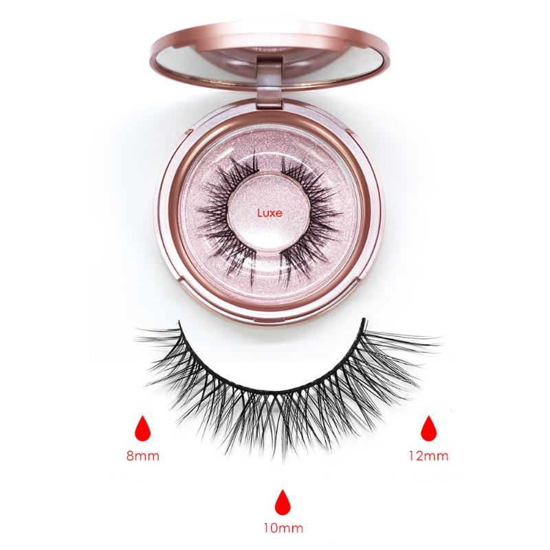 

OCEAN PEARL Magnetic Eyelashes with 5 Magnet 3D Resuable Silk Fiber False Lashes Natrual Look Magnet Eyelashes Strentgh
