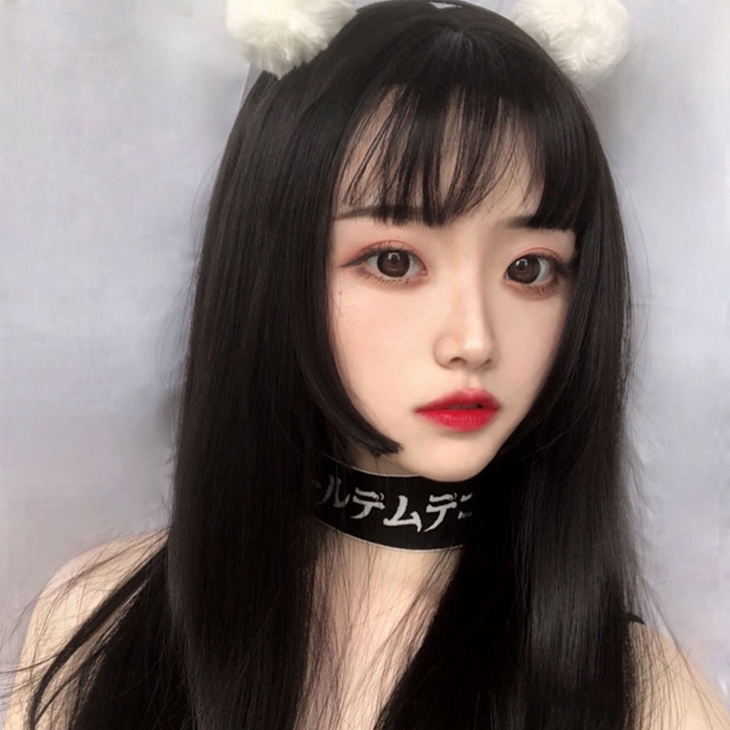 Wig Woman Woman Hairstyle Men And Women Cos Long Straight Hair