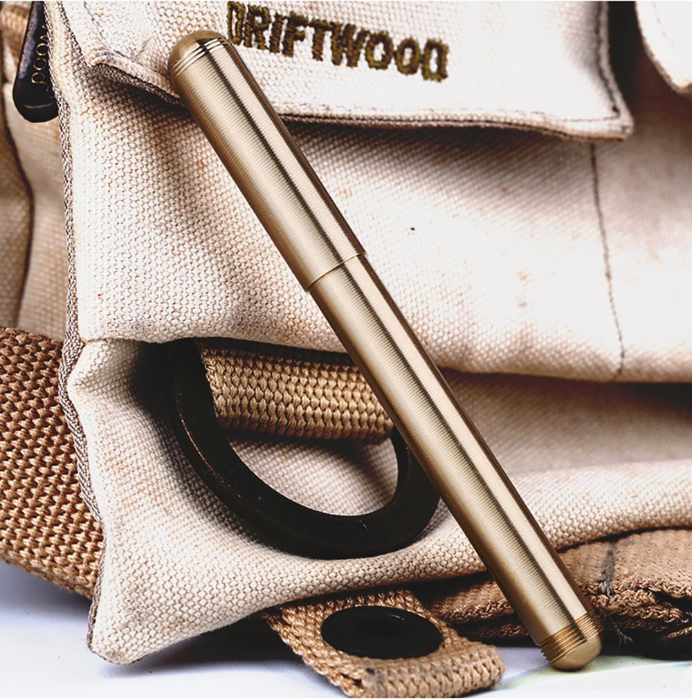 EF Bent Nib, brass color 2020 Delike Metal Black Brass Fountain Pen EF//F//Bent Nib Ink Pen Original Box