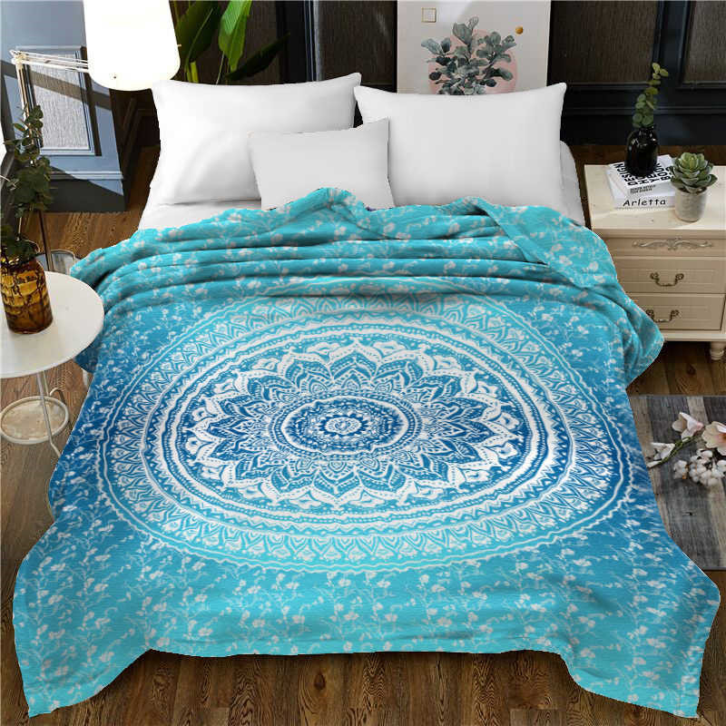 

Bohemia blanket 3d for bed blanket wool Sherpa sofa leather with blankets