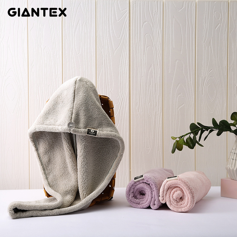 

GIANTEX Women Towels Bathroom Microfiber Towel Hair Towel Bath Towels For Adults toallas serviette de bain recznik handdoeken, Beige