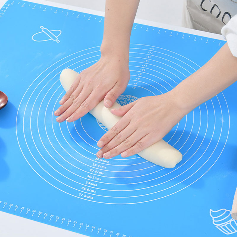 

New Silicone Thicken Flour Rolling Scale Mat Kneading Dough Pad Baking Pastry Boards Bakeware Liners Kitchen Tools
