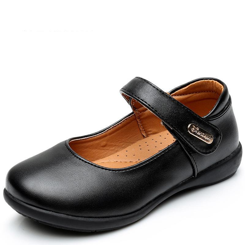 Flyingdogs Boys Leather Shoes Kids Wedding Party Shoes Casual Children Shoes Black 12M US