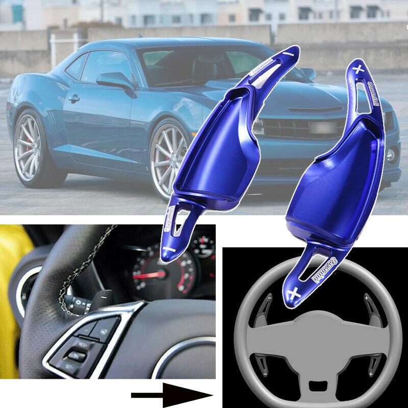 For Chevrolet Camaro 2016-2017 Steering Wheel Shift Paddle Shifter Blue Color-image-501873785