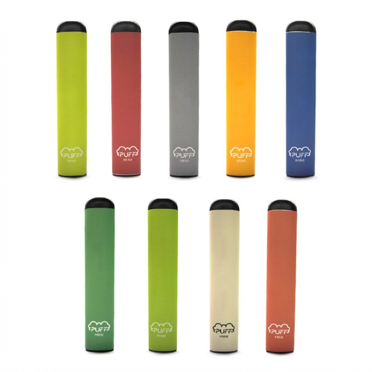 

Original Puff Mini disposable vapes pre filled e cigarettes 1.2ml Cartridges 280mAh Battery us warehouse Local