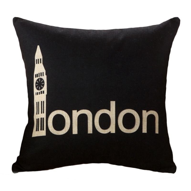 

Pillow Case London Style Throw Pillow Covers Beefeater Cushion Cover British Flag Soldiers Covers Home Decor For Sofa Car, As pic