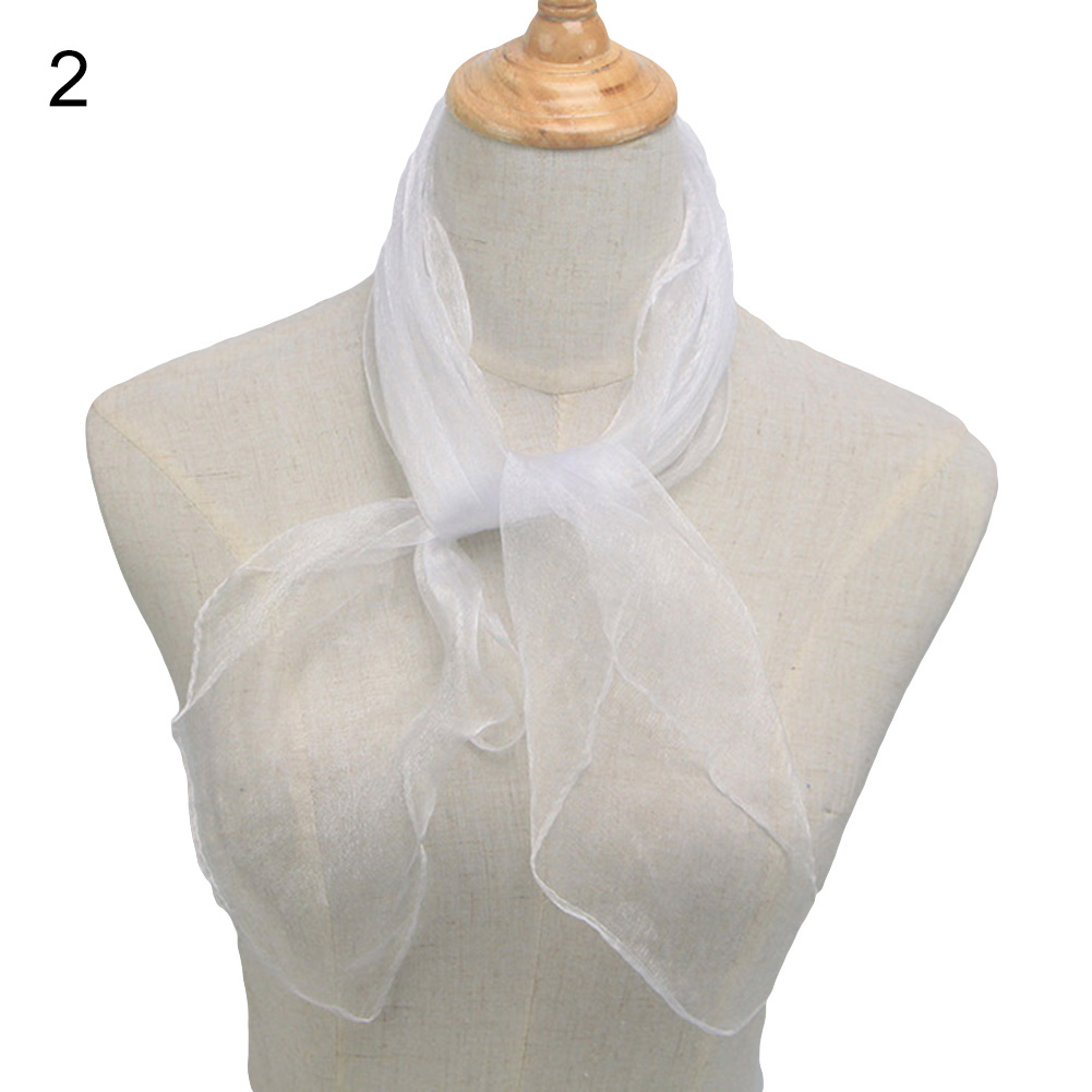 

Fashion Candy Color Square Chiffon Scarves Kids Tricks Performance Props Magic Toy
