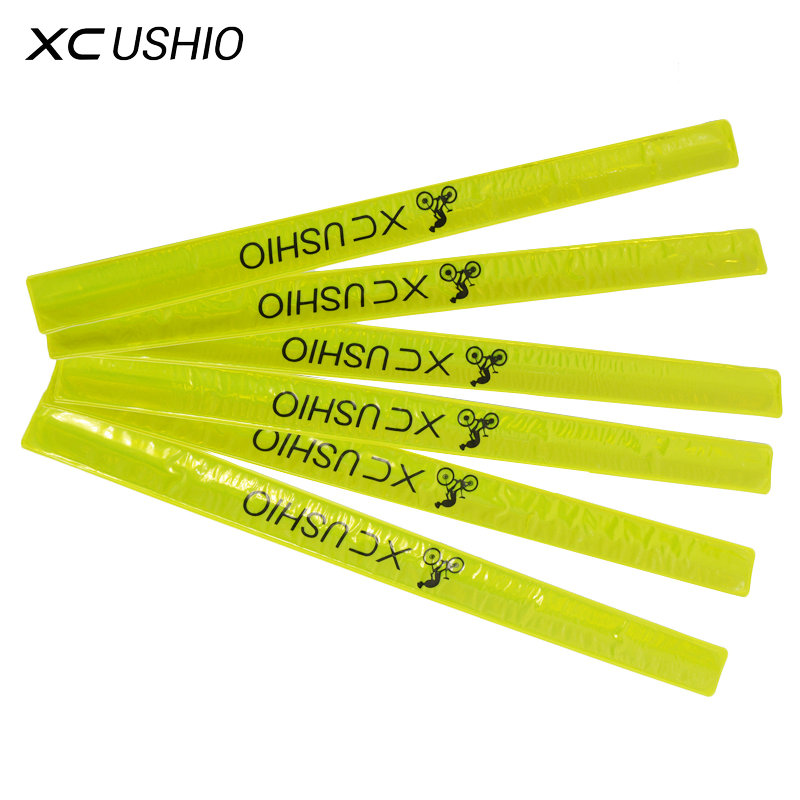 

Protable Mountain Bike Bicycle MTB Reflective Safe Leg Pants Clip Strap Silicon Steel Reflector Tape Cycling Accessories