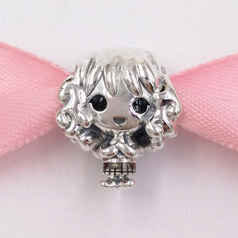 

Authentic 925 Sterling Silver Beads Herry Poter, Hermine Granger Charm Charms Fits European Pandora Style Jewelry Bracelets & Necklace 79862