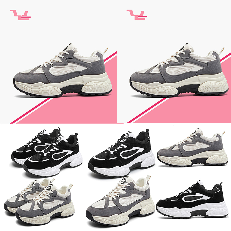 

luxury designer women running shoes triple white black grey mesh comfortable breathable sports trainers sneakers size 35-40, B1