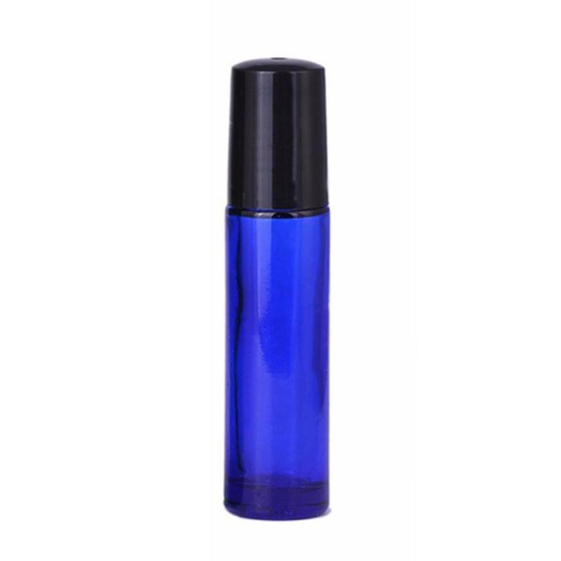 

Glass Container Green Red Blue Perfume Essential 10ml Liquid Cosmetic Rose Oil Travel Bottle Brown
