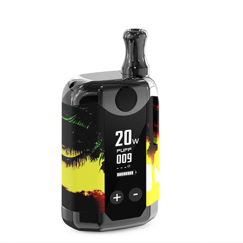 

Original Kangvape TH420 V Box E cigarette Kit 800mAh 20W Adjustable Wattage Temperature Vape Mod 420 0.5ml Ceramic Coil Cartridges, Randomly color