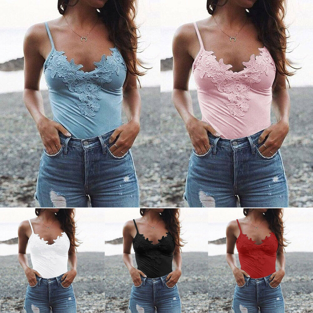 

hot sale Womens Summer Spaghetti Strap Vest Tank Tops Woman Sleeveless Cami Strappy Slim Fit Tank Top Female Solid Color Streetwear, 4#