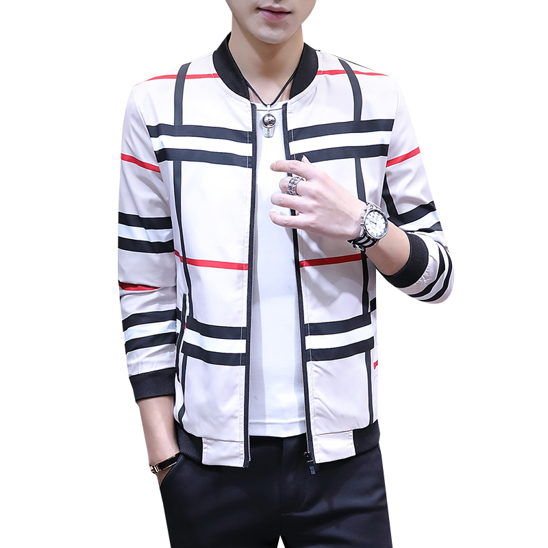 

Men's Jackets CW Tide Brand 25 Styles Printing Mens Bomber Jacket Thin Men Baseball Casual Coat Overcoat For Male Clothing, Cai-xie