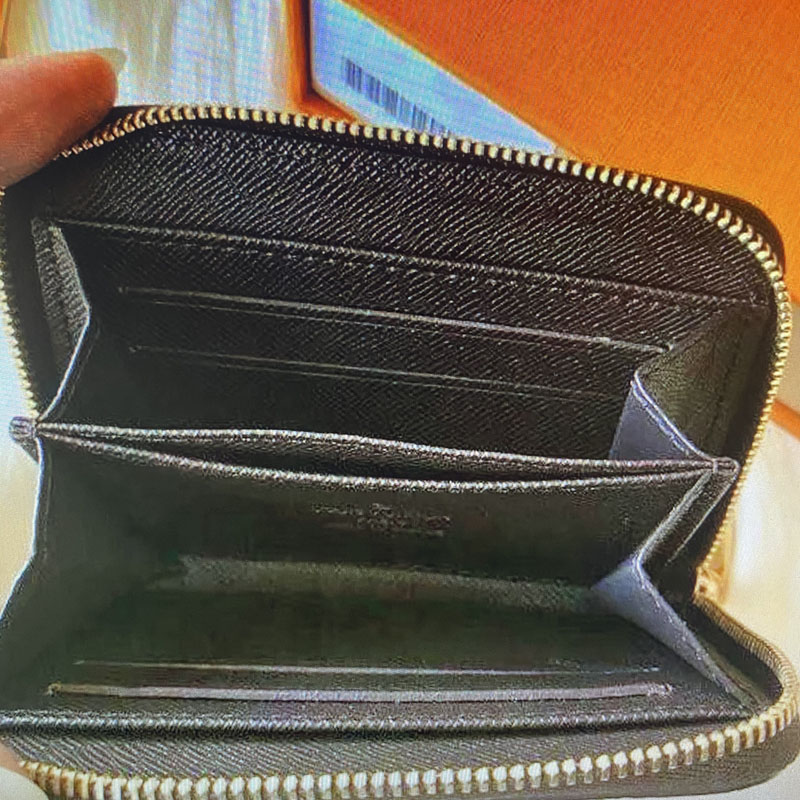

M60574 ZIPPY COIN PURSE Fashion Leather Women Short Wallet Zipper Purses Compact Card Coin Pocket Holder Pouch Pochette Zip Wallets 60574