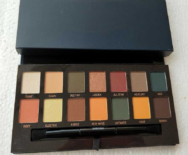 

Free shipping High quality makeup modern 14 color eye shadow palette 14 colors makeup eyeshadow palette, Dark khaki