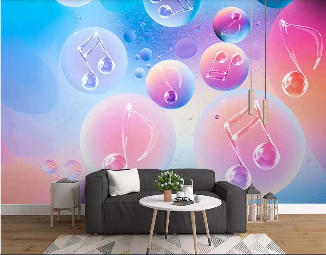 

3d wallpaper custom photo mural Fashion music bar KTV background wall decoration painting landscape wall tapestry 3d, Pictures show