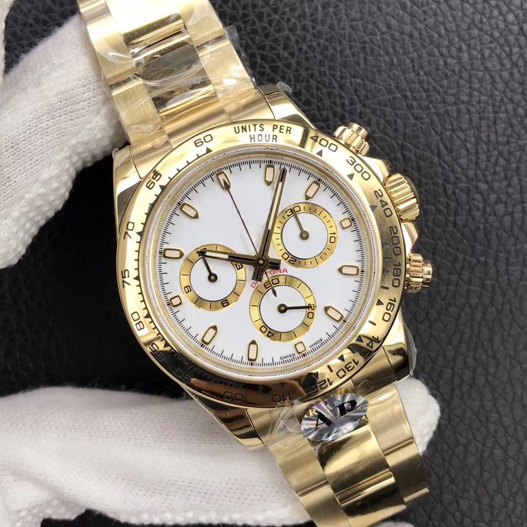 

Men's fashion montre de luxe ceramic round gyro cap men high quality stainless steel Japanese VK64 chronograph movement 5ATM waterproof, 5 atm waterproof
