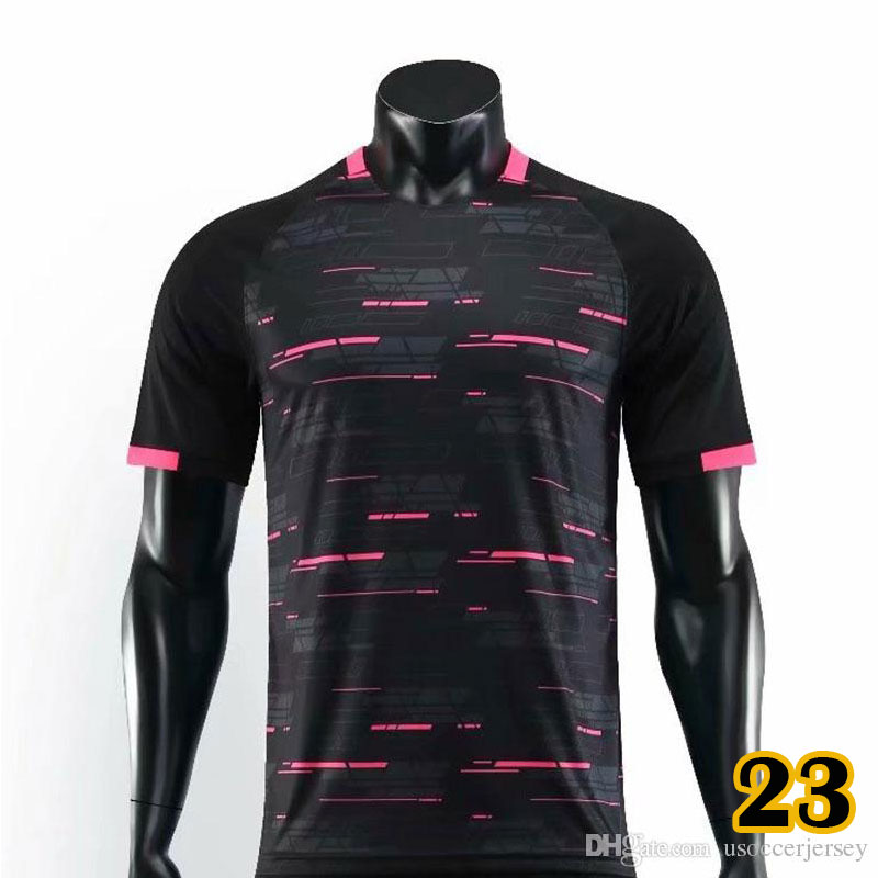 

black blue away soccer jerseys blackout 2021 men kids kit football shirt uniforms, Kids away