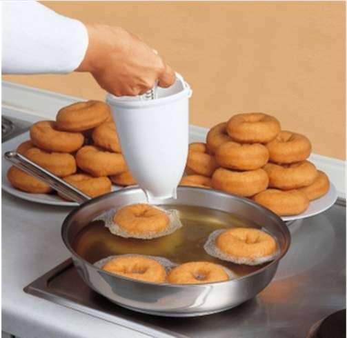 

Plastic Doughnut Maker Machine Mold DIY Tool Kitchen Pastry Making Bake Ware baking tools for cakes Donut mold kitchen gadgets