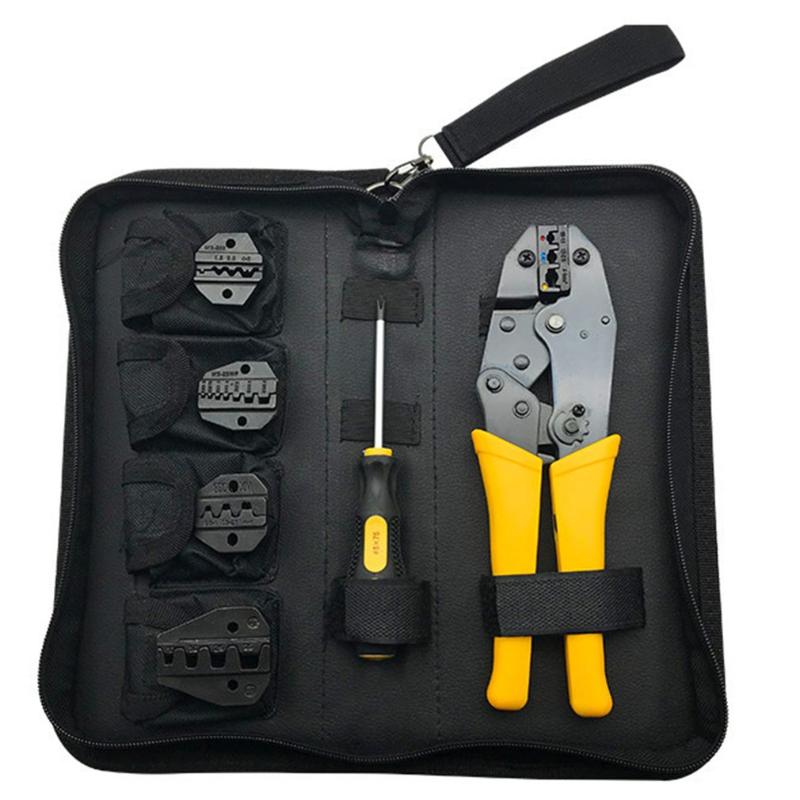 

30jn set 4pcs jaws insulation crimping pliers Hand tool sets Electrician crimping pliers cold terminal