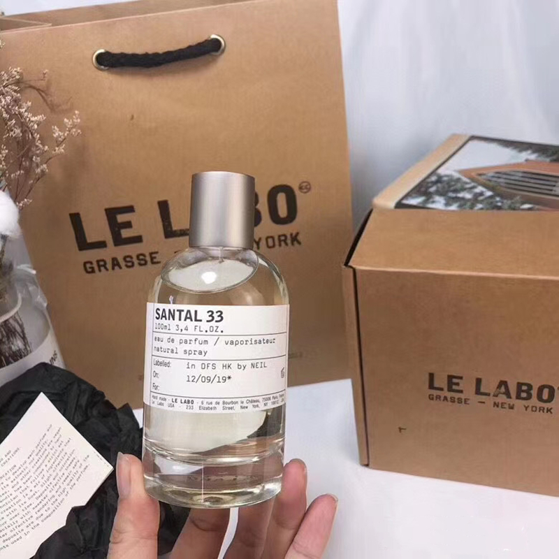 

Neutral perfume Le Labo Santal 33 Bergamote 22 Rose 31 The Noir 29 Highest quality Lasting Woody Aromatic Aroma fragrance Deodorant 100ML, Silver