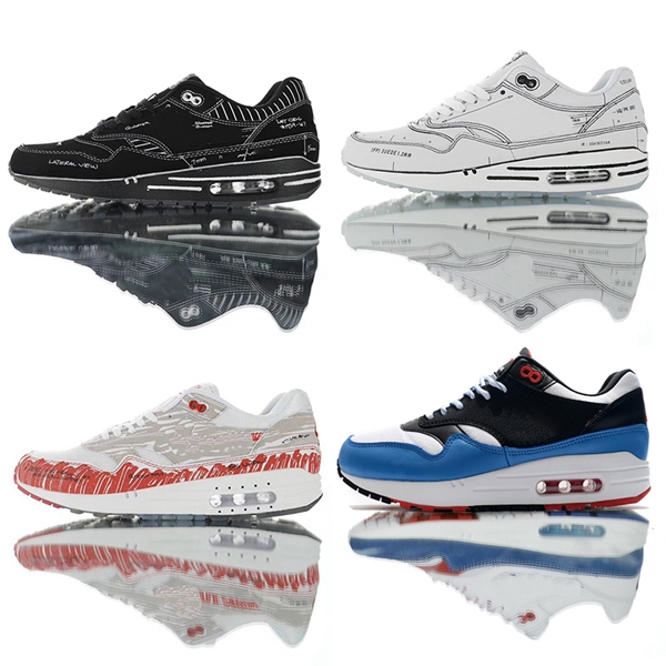 

2020 Grey Red 1 Sketch To Shelf White Red Running Shoes Black Schematic Tinker Hatfields Sneaker White Red Schematic Running Sneaker, Color 2