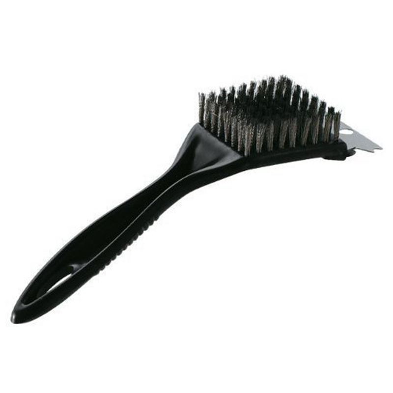 

3pcs barbecue tool with wire grill brush, Black