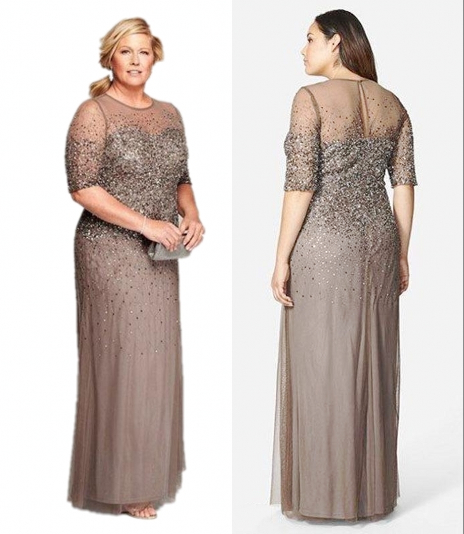 mother of the bride dresses for short and fat