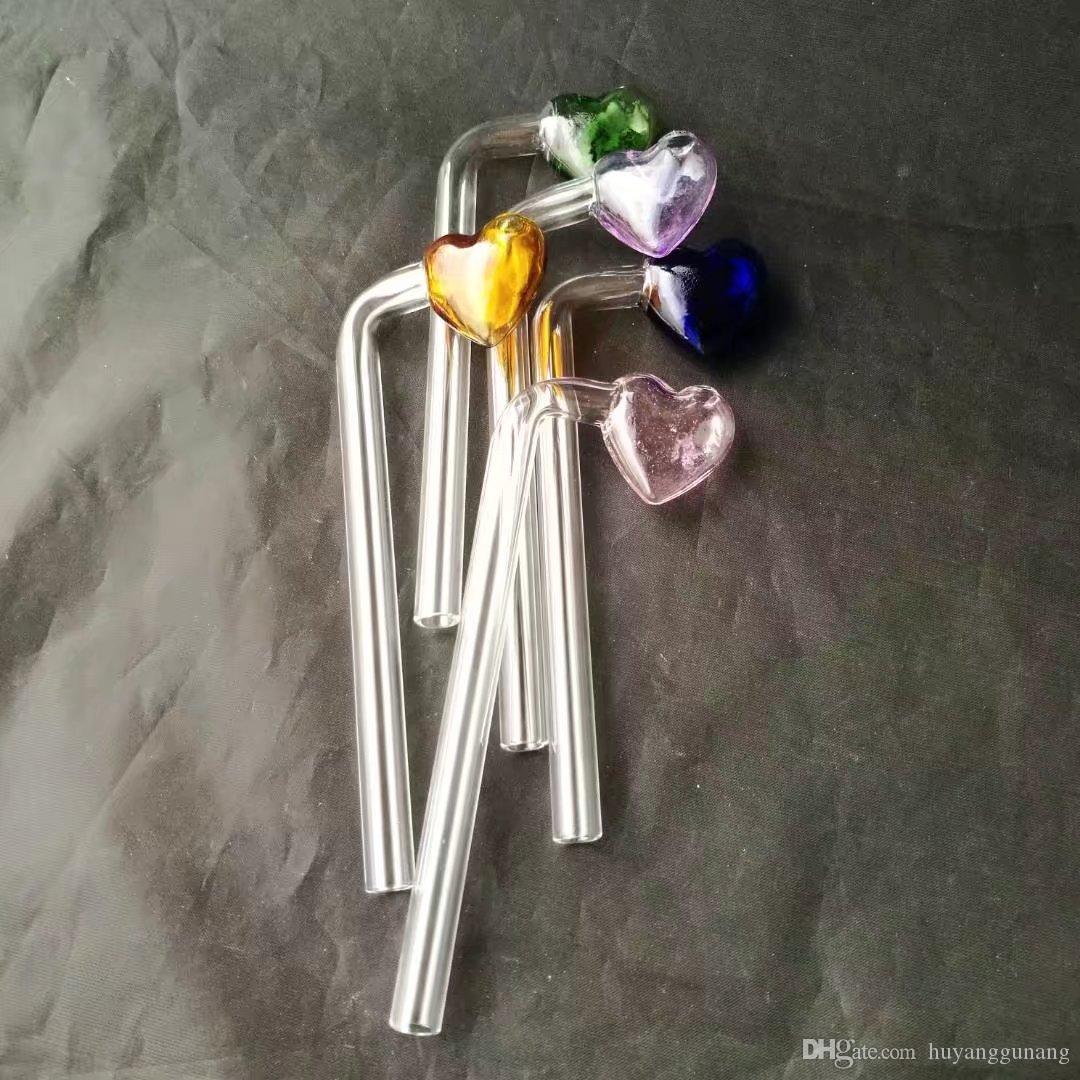 

Right angle peach heart pot , Wholesale glass bongs, glass hookah, smoke pipe accessories