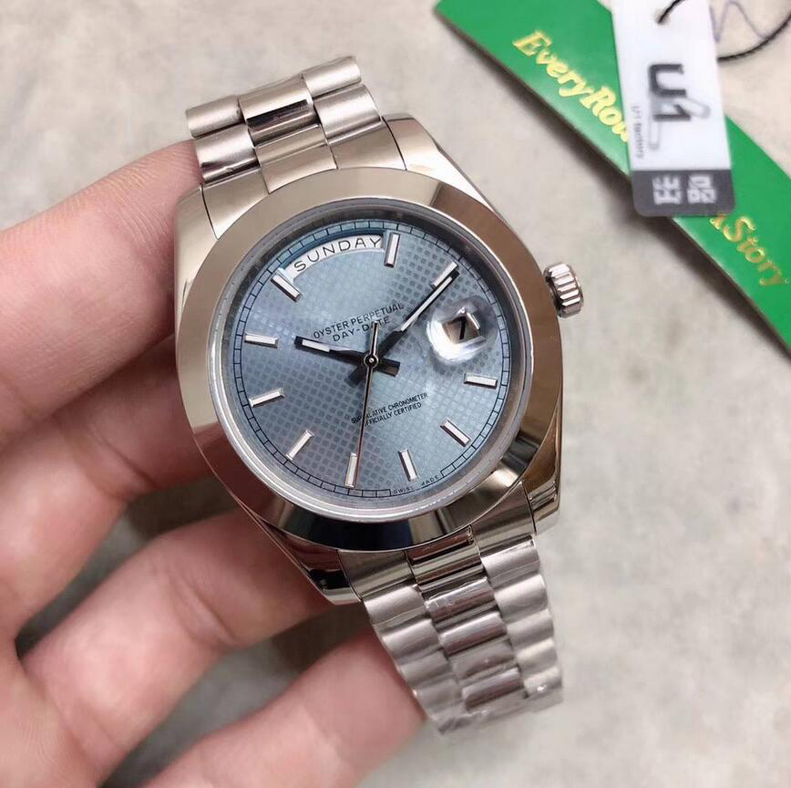 

U1 Factory watch men automatic DAY DATE Big face Mechanics men's watches Sapphire original 18K Stainless steel clasp, Shipping cost