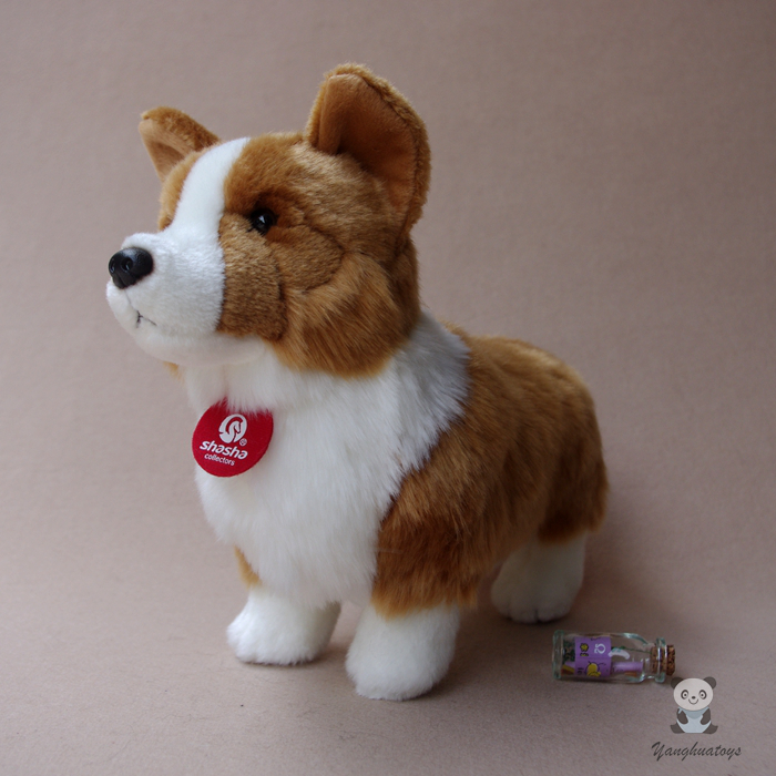stuffed corgi doll