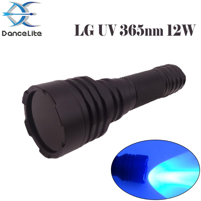 

Black Filter) M45 12W UV 365nm LG Ultraviolet LED Powerful UV Testing Lamp